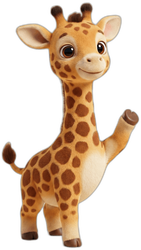 Eugene the baby giraffe
